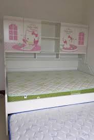 Hello kitty background does awesome in completing the bedroom decoration that i dare to guarantee regardless of enchanting bedroom wallpaper. Hello Kitty Kids Bedroom Set Babies Kids Baby Nursery Kids Furniture Childrens Beds On Carousell