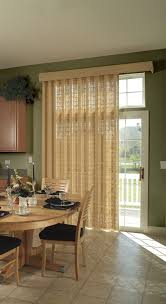Dress A Sliding Glass Door With Blinds For Sliding Doors Patio Door Window Coverings Sliding Glass Door Window Sliding Glass Door Window Treatments