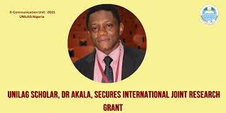 This is to inform … Unilag Scholar Secures International Joint Research Grant University Of Lagos