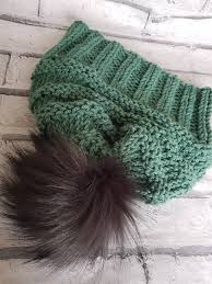 Slouchy Olive Green Beanie Hat Textured Beanie In Olive Etsy In 2020 Hand Knitting Handmade Mittens Knitted Headband