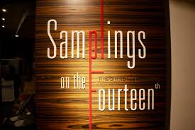 Be prepared to be impressed with this restaurant venue. Samplings On The Fourteenth Restaurant Review Food For Thought