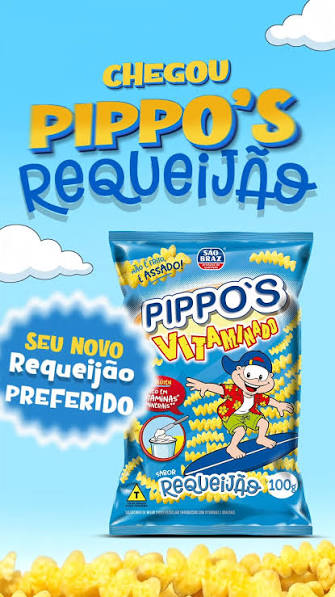 SAL PIPPOS REQUEIJÃO 30G