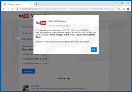 Picture on card may vary. How To Remove Dear Youtube User Congratulations Pop Up Scam Virus Removal Guide Updated