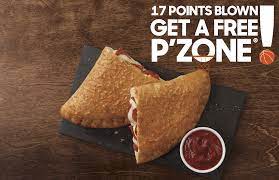 Each new recipe p'zone comes with a side of marinara sauce for dipping. Pizza Hut Is Offering Free Pepperoni P Zones To America During March Madness Final Four