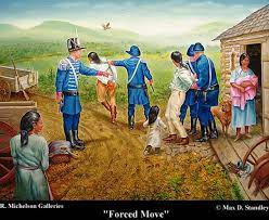 Jackson Trail Of Tears Historical Facts Pictures Map Trail Of Tears Tears Art Native American Nations