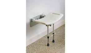 A bath chair—or bath chair—was a rolling chaise or light carriage for one person with a folding hood, which could be open or closed. Buy Shower Seat With Legs Wall Mounted Shower Chairs Argos