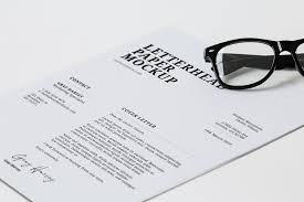 Simple letterhead mockup for your branding projects presentation. Free Letterhead Paper Mockup For Photoshop Mockups By Carlos Viloria