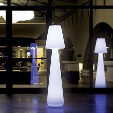 Floor Standing Lamp Bright Chloe Monacis Contemporary Polyethylene Outdoor