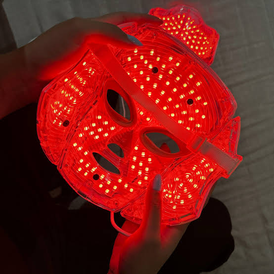 LED maska s mikrostrujnom tehnologijom za lice i vrat