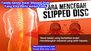 Kaedah konservatif melibatkan pengambilan ubat untuk mengurangkan gejala yang dialami. Tanda Tanda Awal Slipped Disk Yang Kita Perlu Ambil Tahu