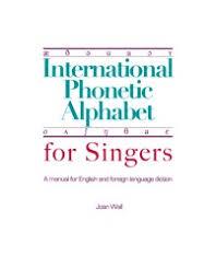 International Phonetic Alphabet For Singers