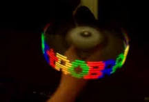 A Spinning LED display!