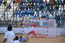 Beach Handball At Shankumugham Beach Trivandrum Getsetplay Nationalgames National Games Handball Beach