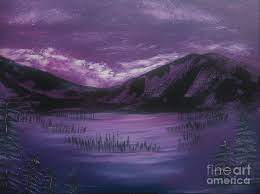 Whether you're a commercial producer or a connoisseur, there are myriad reasons to get some purple mountain majesty in your garden. Purple Mountain Majesty Painting By Barbie Edden Olstad