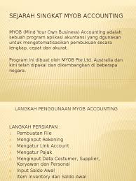 Maybe you would like to learn more about one of these? Dasar Dasar Myob Accounting