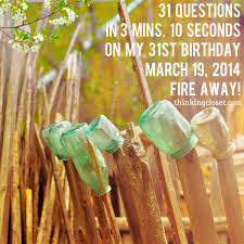 Read on for some hilarious trivia questions that will make your brain and your funny bone work overtime. 31 Questions Birthday Video The Thinking Closet