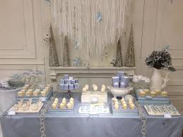Winter Wonderland Dessert Table Winter Wonderland Christmas Dessert Table Table