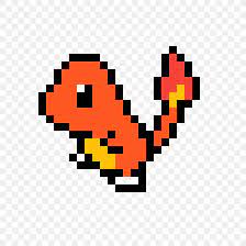Are you searching for pokemon png images or vector? Charmander Pixel Art Pikachu Pokemon Png 1184x1184px Charmander Area Art Charizard Charmeleon Download Free
