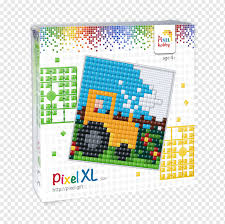 Then set out all the craft foam sheets and mix up the blocks. Game Jigsaw Puzzles Square Pixel Art Tracktor Game Color Toy Block Png Pngwing