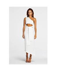 Maurie And Eve After Midnight Dress Women S One Shoulder Asymmetric Midi Dress Dresses Womens Dresses Black Midi Dress