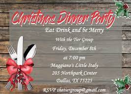 Make spirits bright this december by kicking off your frosty festivities with a free or premium digital invitation from evite. Christmas Dinner Party Invitations New Designs For 2021