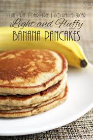 Light And Fluffy Banana Pancakes With A Secret Ingredient No One Will Believe These Delicious Gluten Free Banana Pancakes Gluten Free Banana Banana Pancakes