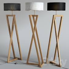 Make industrial pipe floor lamp orange. 3d Models Floor Lamp Lampara De Pie Wooden Lamps Design Wood Lamp Design Diy Floor Lamp