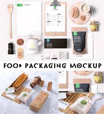 Download Food Packaging Branding Mockups Free Download