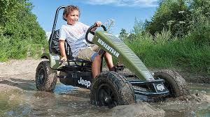 How to build a go cart for free? Jeep Go Kart Lets Junior Go Where No Pedal Go Kart Dare To Go Off Road Shouts