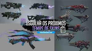 • la mp40 y la scar son posiblemente las armas más utilizadas del juego, y ahora tendrán un diseño acorde para los gamers del juego. Questionario Escolha O Estilo Das Proximas Skins De Armas Do Free Fire Free Fire News