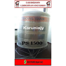 Tangki air penguin plastik (general) tangki air penguin stainless steel. Jual Tangki Air Tandon Air Profil Tank Stainless Steel 1500l Asia Bangun Karya