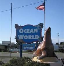 It was a barge that was built in seattle as an aquarium and floated down to crescent city and rested in the harbor. Ocean World Crescent City California On Familydaysout Com Crescent City Crescent City California Ocean