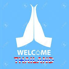 This kind of respect is powerful. Welcome To Thailand Hands Respect In Traditional Logo Vector Royalty Free Cliparts Vectors And Stock Illustration Image 82098118