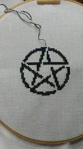 These cross stitch patterns are completely inappropriate (also known as subversive cross stitch.) they have bad words in them and some have mature themes. Supernatural Cross Stitch Supernatural Amino