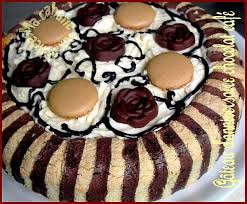 Gateau Chocolat Cafe Genoise Bicolore Anniversaire Idee Recette Facile Recette Facile Gateau Chocolat