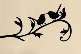 Easy Bird On Branch Silhouette Pix For Bird On Branch Silhouette Stencil Silueta De Aves Stencil De Pajaro Arte De Silueta