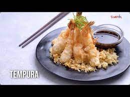 Shrimp Tempura Simpol Youtube Cooking Recipes Seafood Recipes Shrimp Tempura