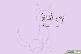 4 Ways To Draw A Wolf Wikihow