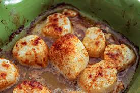 Find healthy, delicious asparagus recipes including grilled, roasted and steamed asparagus. Butter And Garlic Baked Scallops Lisa G Cooks