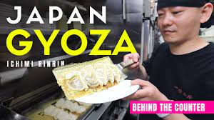 Behind the Counter at a Gyoza Restaurant in Japan - YouTube