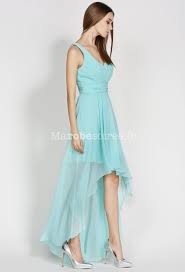 297 323 просмотра 297 тыс. Robe De Cocktail Asymetrique Vert D Eau