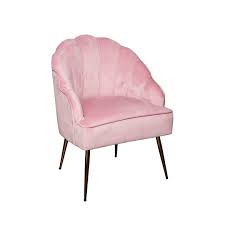 Maybe you would like to learn more about one of these? Interiors Luxurious Shell Velvet Arm Chair Colour Pink With Gold Legs Duiske Glass Gift Shop