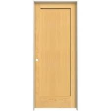 Reliabilt 1011 Unfinished 1 Panel Wood Pine Single Pre Hung Door Common 32 In X 80 In Actual 33 562 In X 81 6 Prehung Interior Doors Jeld Wen Prehung Doors