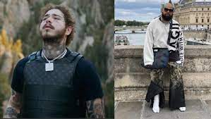 Genre hip hop comment by koseem simmonds. Post Malone Wears Dr14 Leather Chest Rig In New Saint Tropez Visual The Hype Magazine