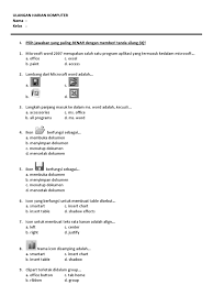 Shape fill digunakan untuk melakukan pengaturan warna isi suatu shape, sedangkan shape outline berfungsi untuk mengatur warna kontur shape yang telah dipilih. A Pdf