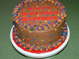 Well, here is how to make a simple birthday cake. Simple Cake For Man Photos Kawakami Mitsue Fashion