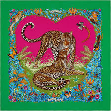 La Maison Des Carres Hermes Jungle Love Hermes Scarf History Design Scarf Design