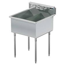 60 stainless steel 3 compartment commercial sink restaurant three no drainboard. Griffin Stainless Steel Commercial Square Corner Sinks