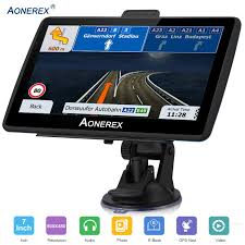 Gps Navigation For Car 7inch Hd Aonerex Capacitive Big Touchscreen 2019 Upgraded Version Voice Trun B Gps Navigation System Gps Navigation Navigation System
