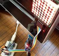 Custom PCB for 8x8 LED Matrix